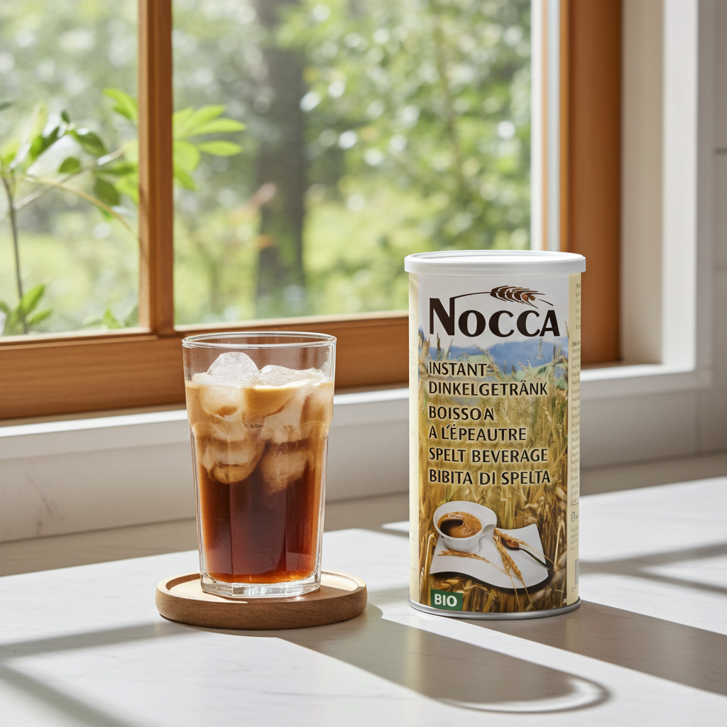 Café NOCCA – Boisson instantanée à l’épeautre BIO (80g) | Petit Déjeuner Suisse