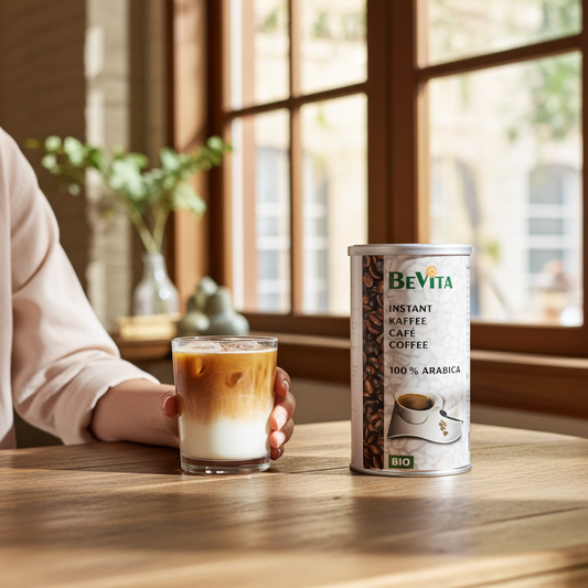 BEVITA Café BIO – Pack de 6 boîtes (avec caféine)