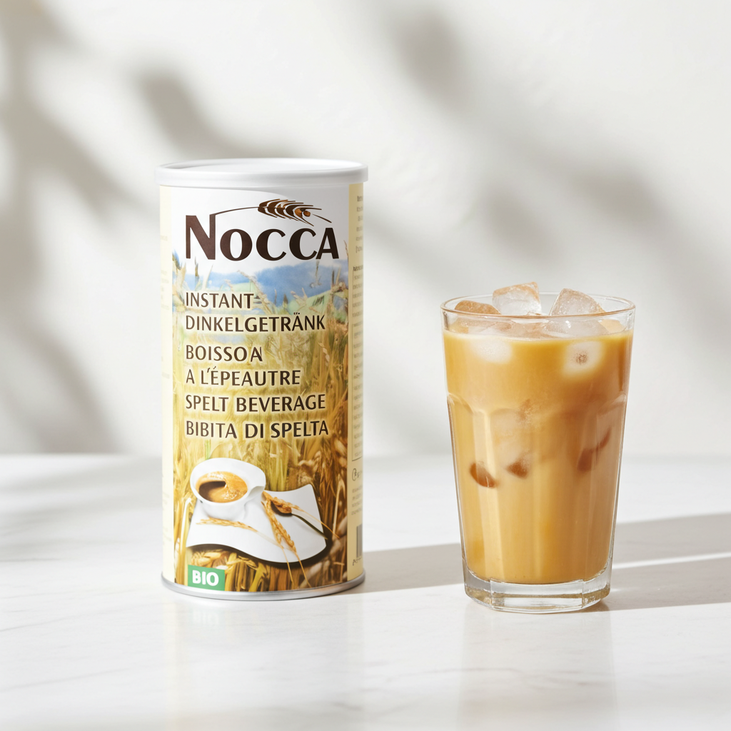 Café NOCCA – Boisson instantanée à l’épeautre BIO (80g) | Petit Déjeuner Suisse