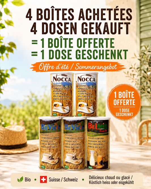 Café BEVITA Bio – 100 % Arabica, boisson tonique (100g)