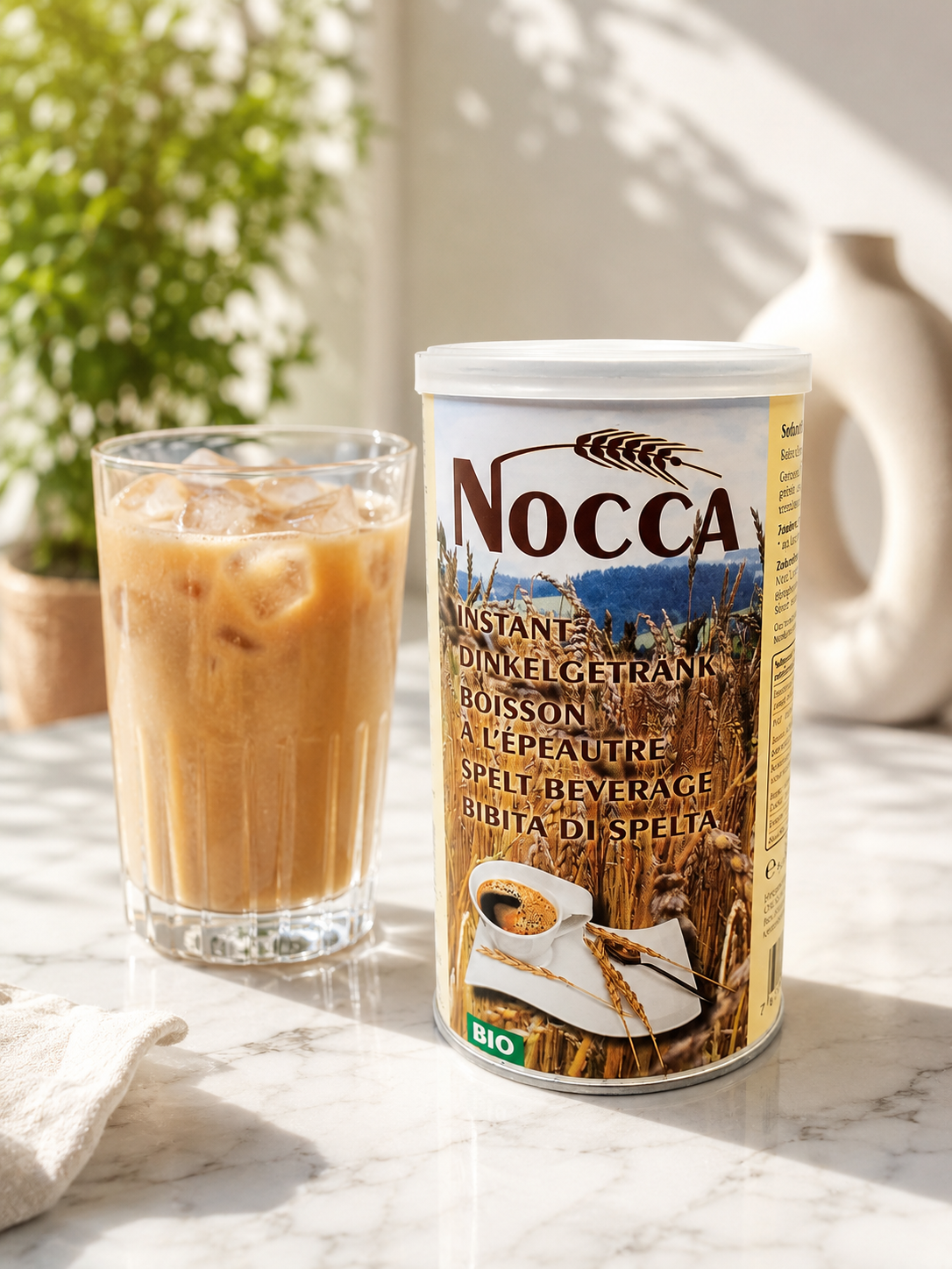 Café NOCCA – Boisson instantanée à l’épeautre BIO (80g) | Petit Déjeuner Suisse