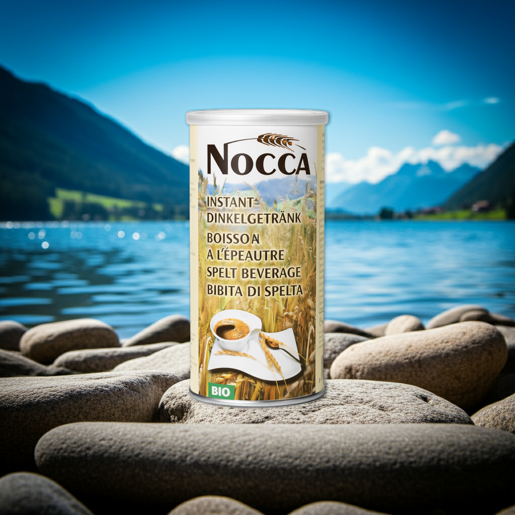 Café NOCCA – Boisson instantanée à l’épeautre BIO (80g) | Petit Déjeuner Suisse