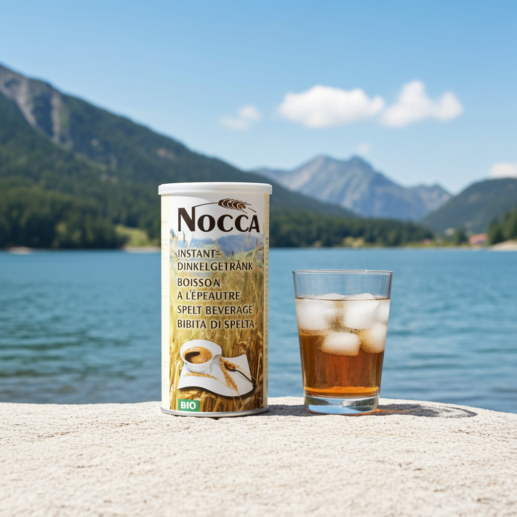 Café NOCCA – Boisson instantanée à l’épeautre BIO (80g) | Petit Déjeuner Suisse