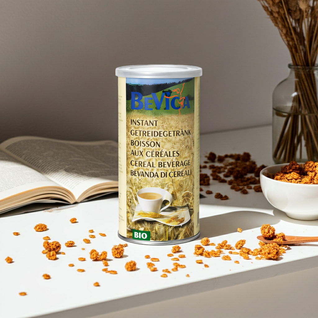 Café de céréales BEVICA – Boisson BIO sans caféine(100g) | Petit Déjeuner Suisse