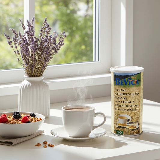 Café de céréales BEVICA – Boisson BIO sans caféine(100g) | Petit Déjeuner Suisse