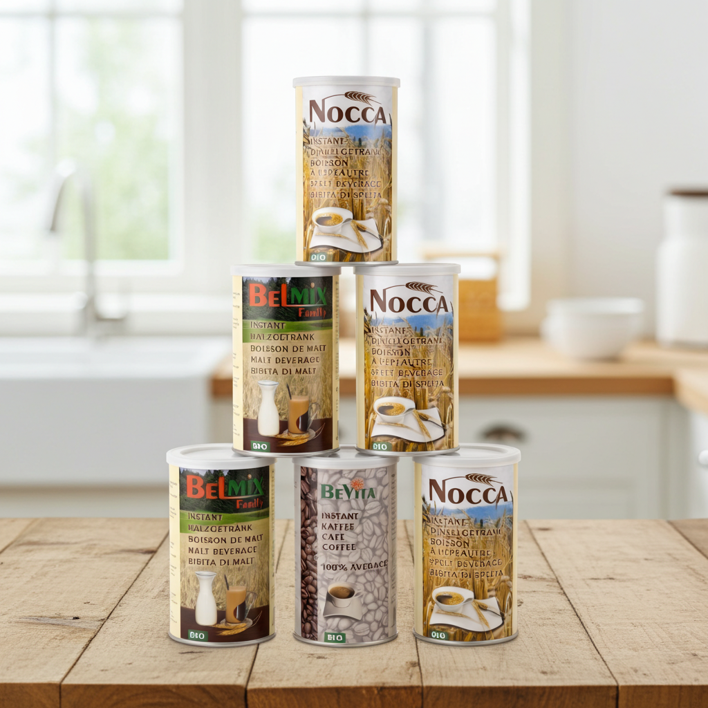 Pack 6 Mixte BIO – 5 sans caféine + 1 avec caféine (BEVITA)
