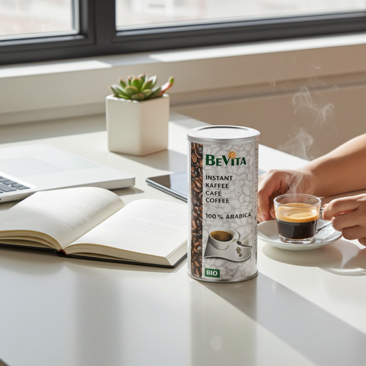 Café BEVITA Bio – 100 % Arabica, boisson tonique (100g)