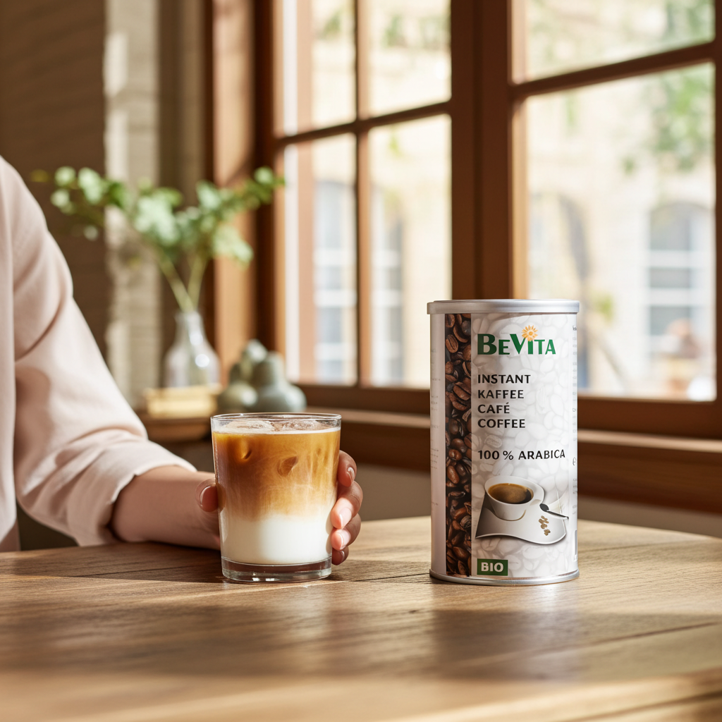 BEVITA Café BIO – Pack de 6 boîtes (avec caféine)